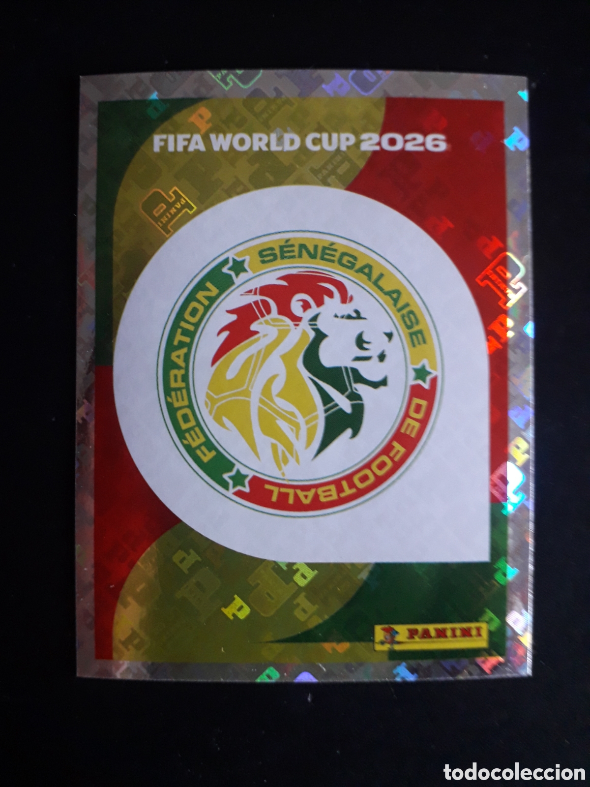 Football Stickers: ESCUDO SENEGAL SEN 1 MUNDIAL F&Uacute;TBOL 2026 FIFA WORLD CUP PANINI SIN PEGAR PEDIDO M&Iacute;NIMO 3&euro;