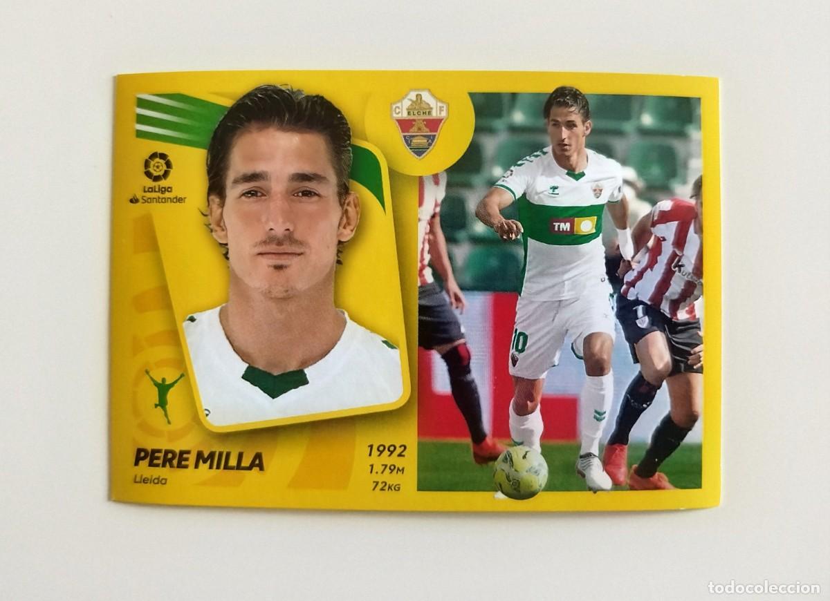 Football Stickers: P&eacute;rez Milla 18 SIN PEGAR NUNCA PEGADO Elche CF Liga Ediciones Este 21 22 / 2021 2022