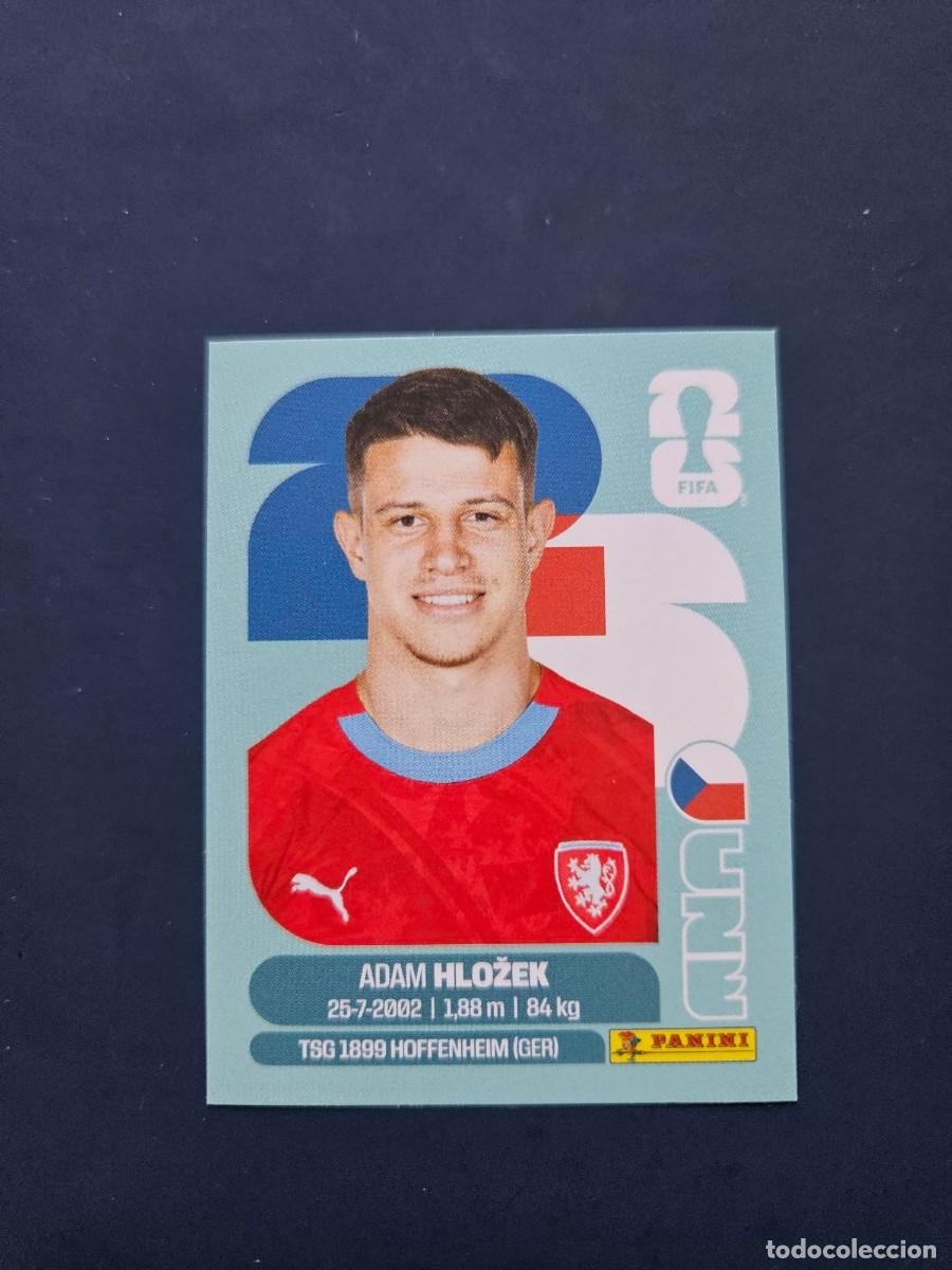 Football Stickers: CZE 19 ADAM HLOZEK REPUBLICA CHECA FIFA WORLD CUP MUNDIAL 26 2026 SIN PEGAR NUNCA PEGADO