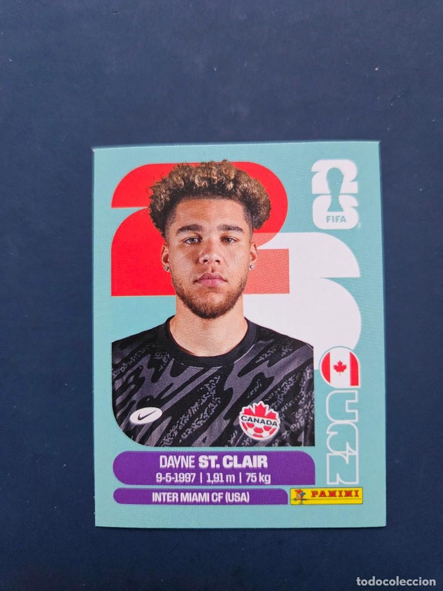 Fu&szlig;ball-Sticker: CAN 2 DAYNE ST CLAIR CANADA FIFA WORLD CUP MUNDIAL 26 2026 SIN PEGAR NUNCA PEGADO