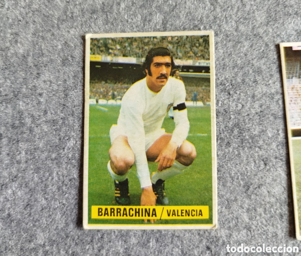 Fu&szlig;ball-Sticker: SIN PEGAR BARRACHINA VALENCIA 74 75 1974 1975 EDICIONES ESTE CROMO NUEVO NUNCA PEGADO