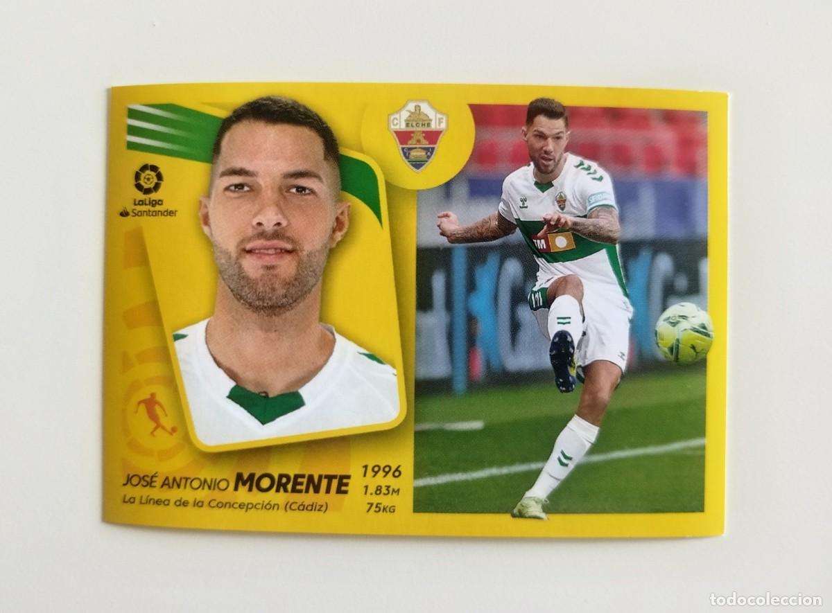 Fu&szlig;ball-Sticker: Morente 17 SIN PEGAR NUNCA PEGADO Elche CF Liga Ediciones Este 21 22 / 2021 2022