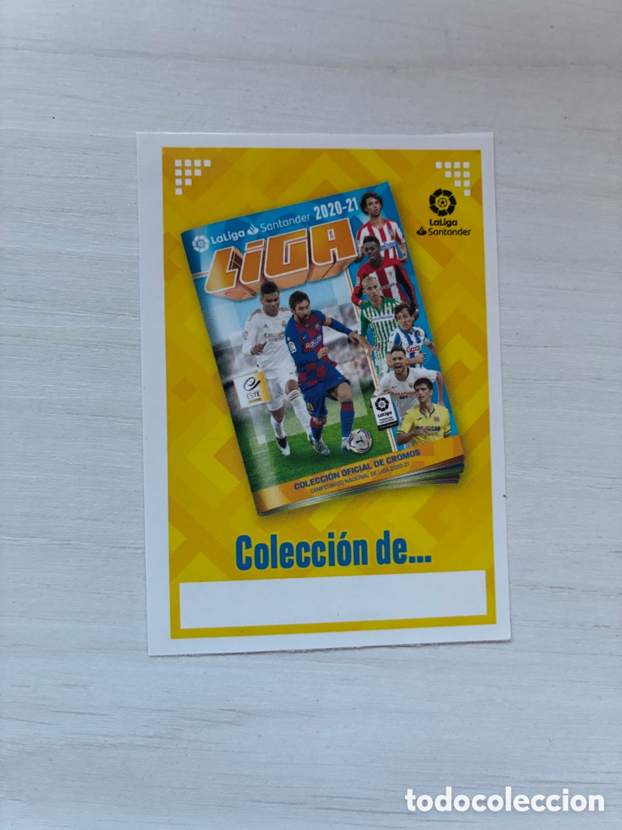 Fu&szlig;ball-Sticker: Cromo conmemorativo jug&oacute;n 2020 2021 Panini liga este