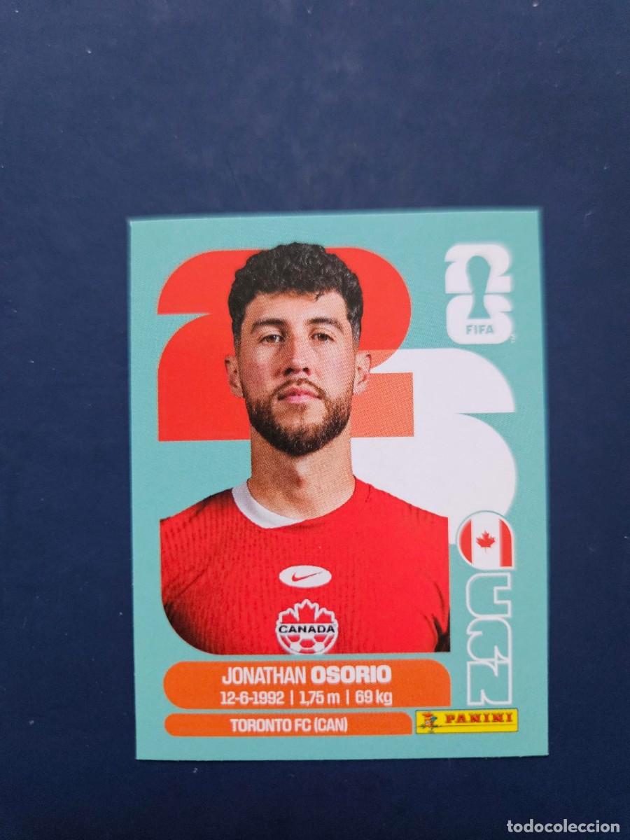 Fu&szlig;ball-Sticker: CAN 12 JONATHAN OSORIO CANADA FIFA WORLD CUP MUNDIAL 26 2026 SIN PEGAR NUNCA PEGADO