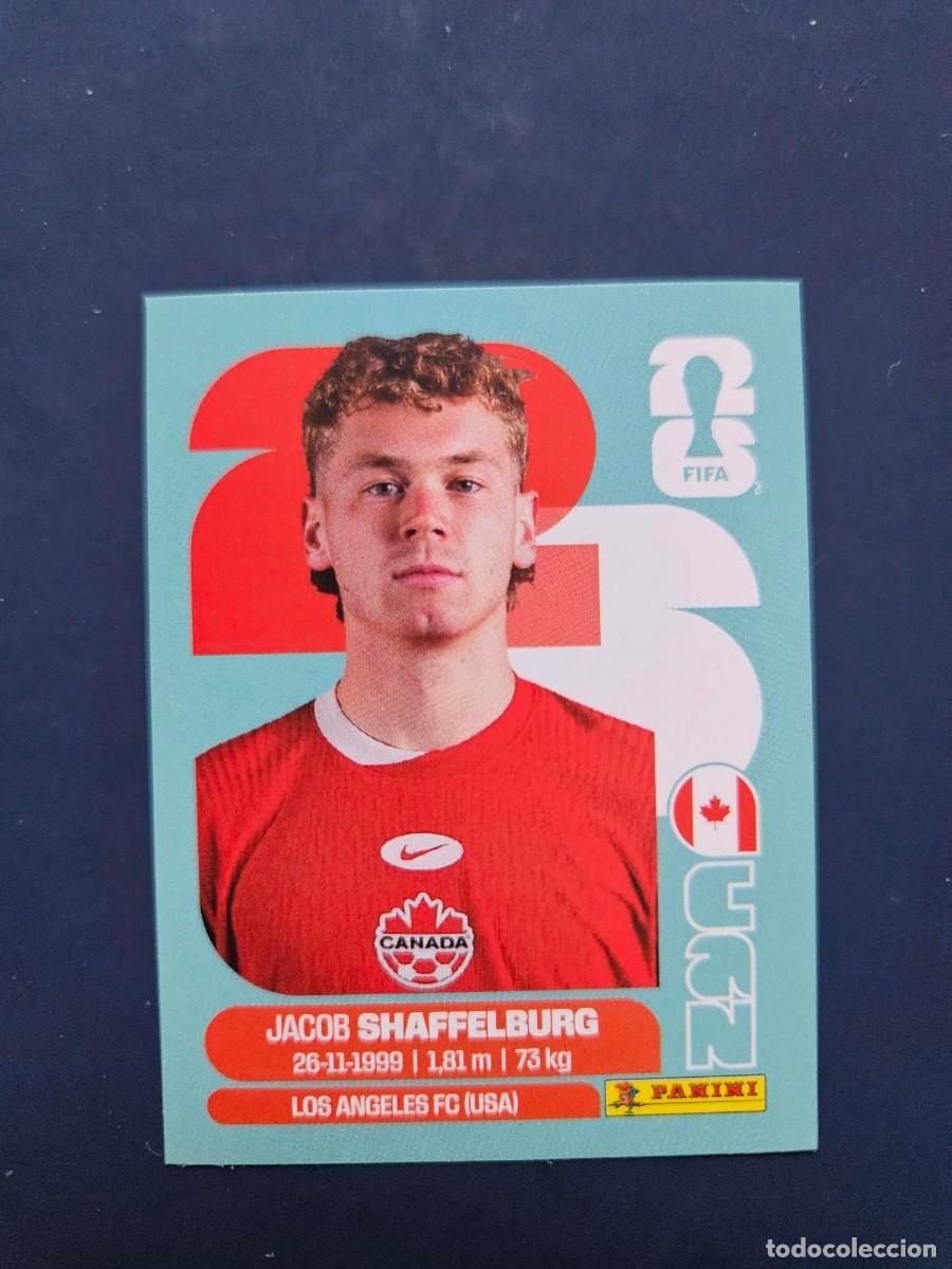 Figurine di Calcio: CAN 14 JACOB SHAFFELBURG CANADA FIFA WORLD CUP MUNDIAL 26 2026 SIN PEGAR NUNCA PEGADO