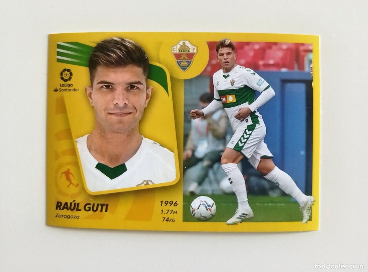 Figurine di Calcio: Ra&uacute;l Guti 16 SIN PEGAR NUNCA PEGADO Elche CF Liga Ediciones Este 21 22 / 2021 2022