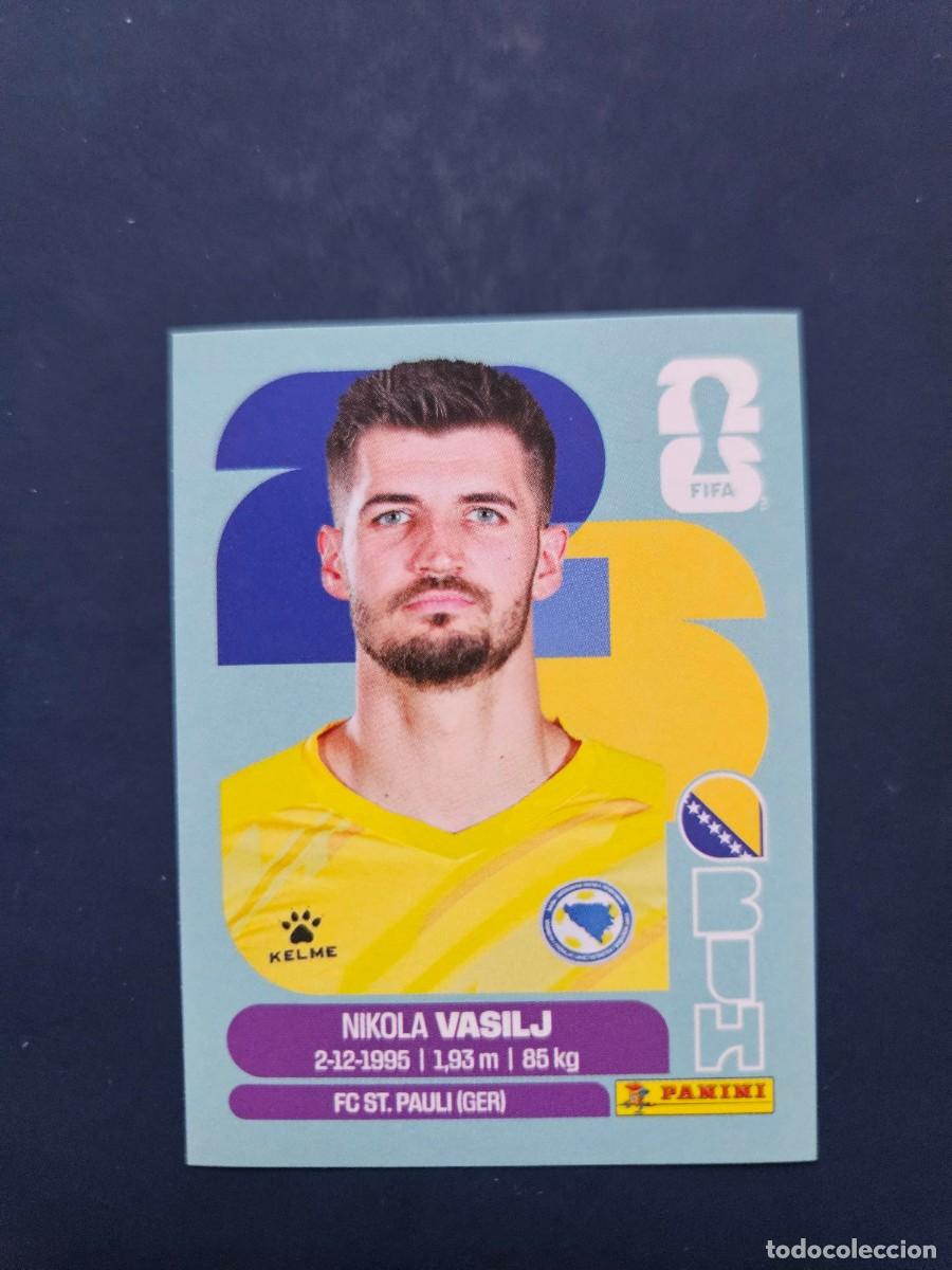 Cromos de Futebol: BIH 2 NIKOLA VASILJ BOSNIA FIFA WORLD CUP MUNDIAL 26 2026 SIN PEGAR NUNCA PEGADO