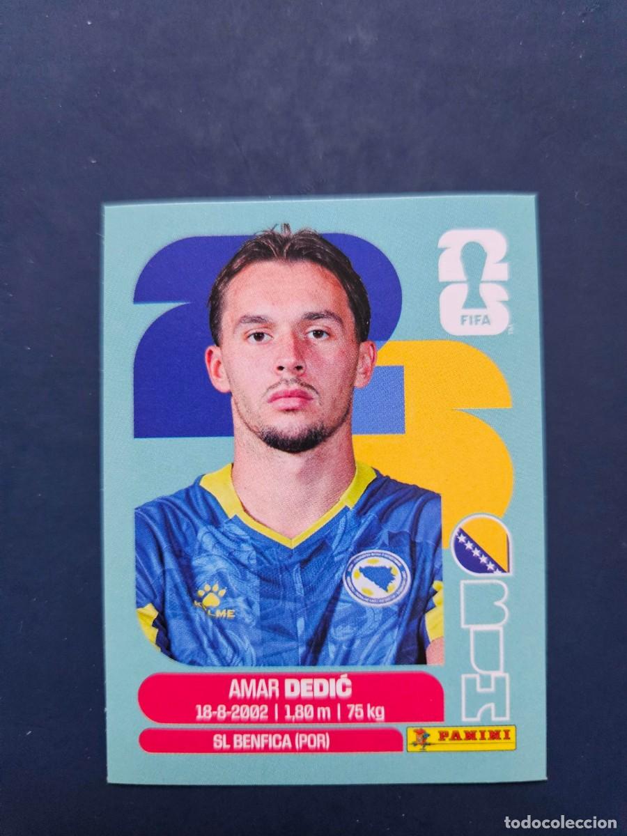 Cromos de Futebol: BIH 3 AMAR DEDIC BOSNIA FIFA WORLD CUP MUNDIAL 26 2026 SIN PEGAR NUNCA PEGADO