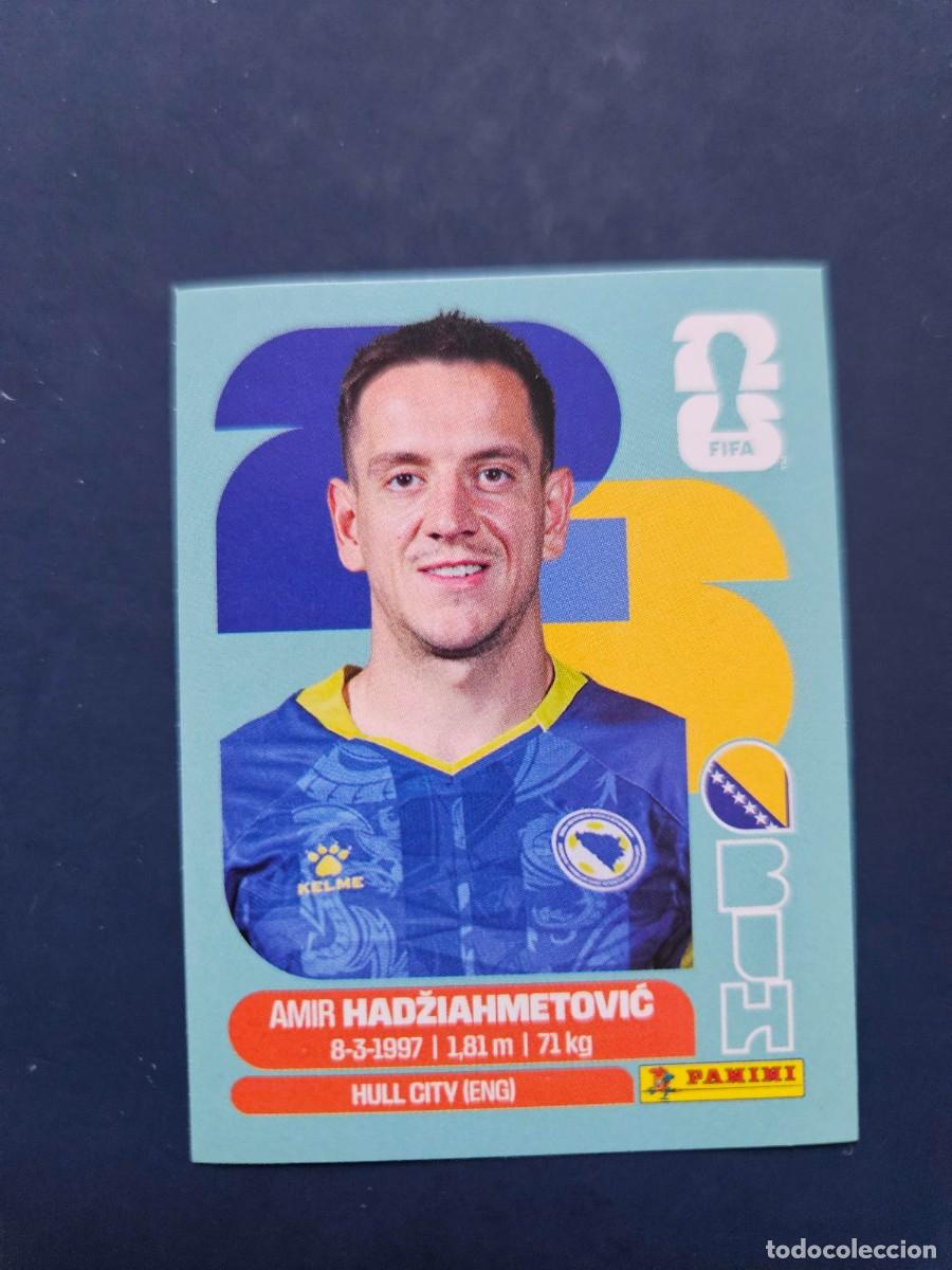 Figurine di Calcio: BIH 8 AMIR HADZIAHMETOVIC BOSNIA FIFA WORLD CUP MUNDIAL 26 2026 SIN PEGAR NUNCA PEGADO