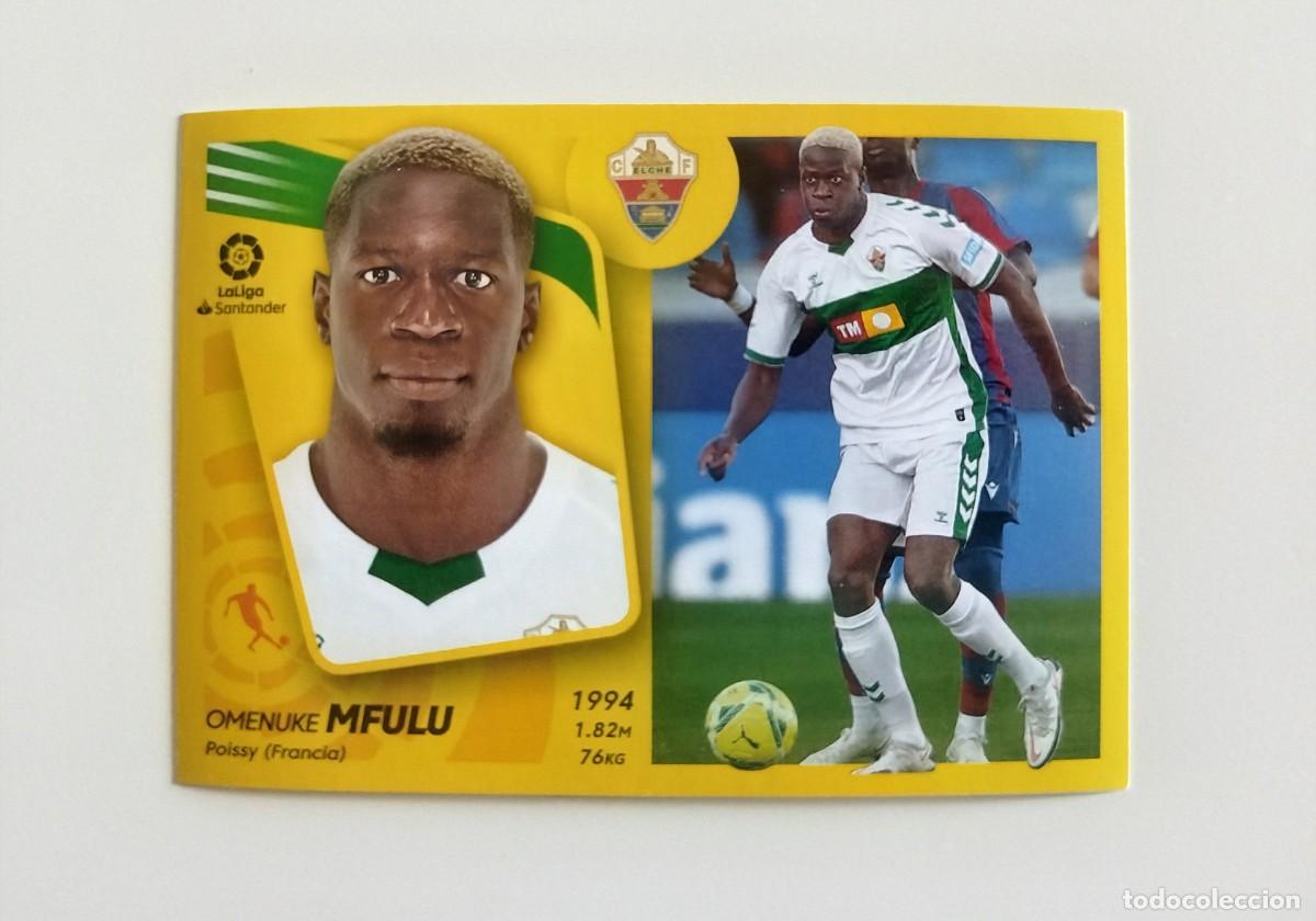 Figurine di Calcio: Mfulu 13B SIN PEGAR NUNCA PEGADO Elche CF Liga Ediciones Este 21 22 / 2021 2022