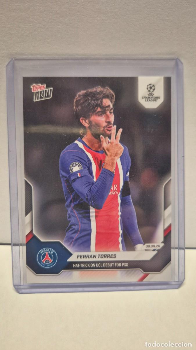 Fu&szlig;ball-Sticker: 09 - Topps Now Ferran Torres 09.09.26