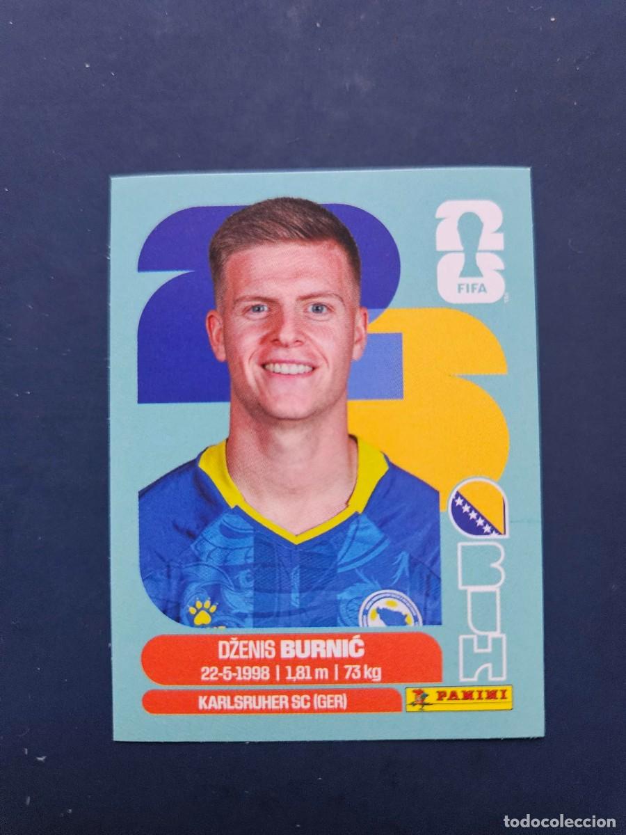 Cartes &agrave; collectionner de Football: BIH 14 DZENIS BURNIC BOSNIA FIFA WORLD CUP MUNDIAL 26 2026 SIN PEGAR NUNCA PEGADO