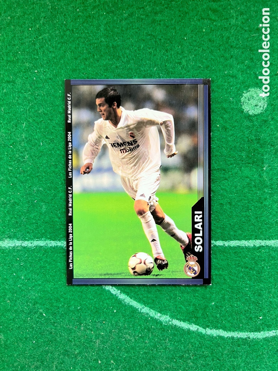 Fu&szlig;ball-Sticker: 15 SOLARI REAL MADRID LAS FICHAS DE LA LIGA 2003 2004 MUNDICROMO