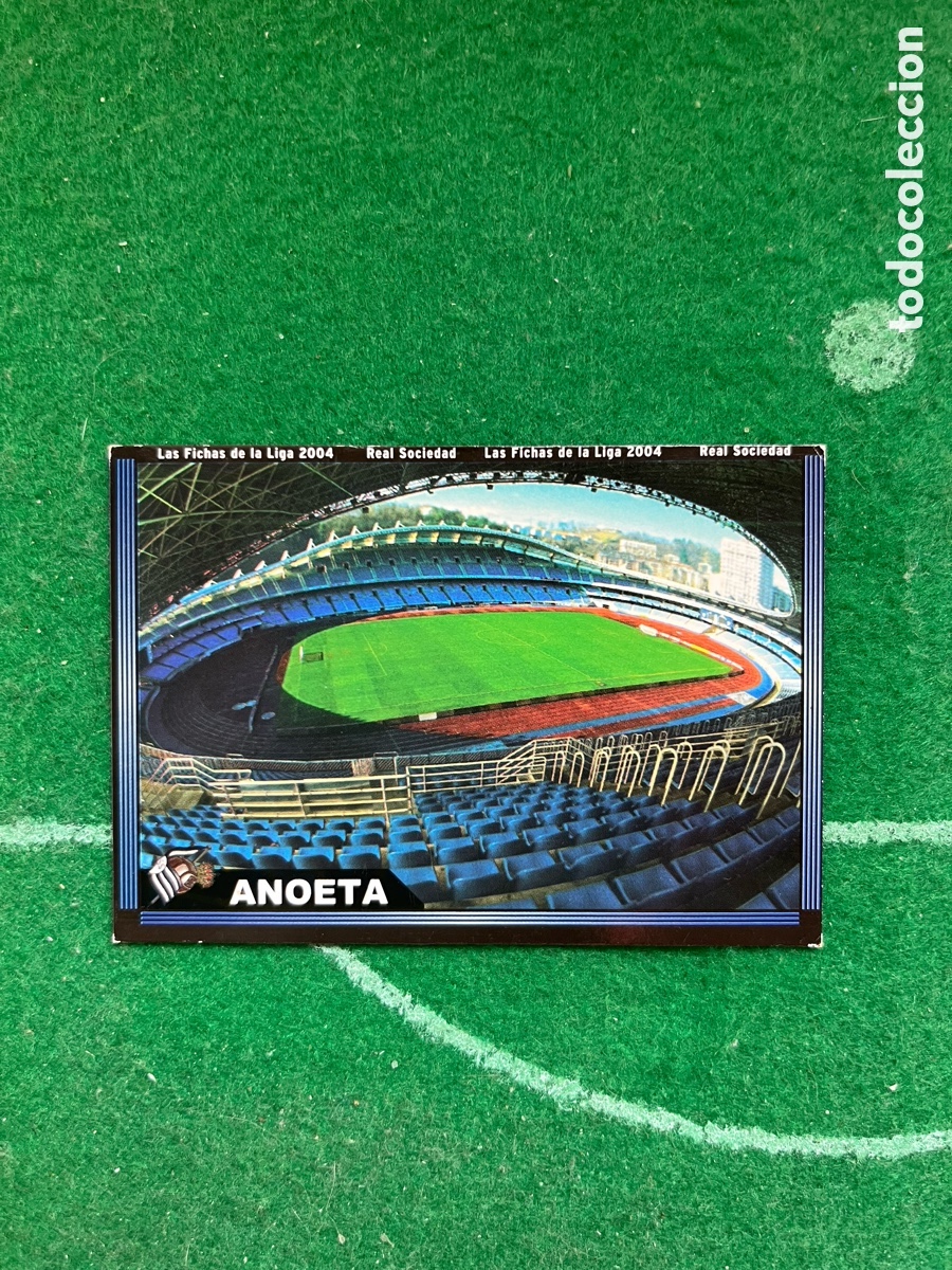 Cromos de f&uacute;tbol: 29 REAL SOCIEDAD LAS FICHAS DE LA LIGA 2003 2004 MUNDICROMO ESTADIO
