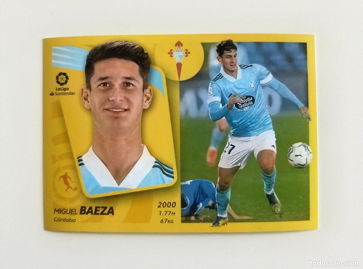 Fu&szlig;ball-Sticker: Baeza 17 SIN PEGAR NUNCA PEGADO RC Celta Vigo Liga Ediciones Este 21 22 / 2021 2022