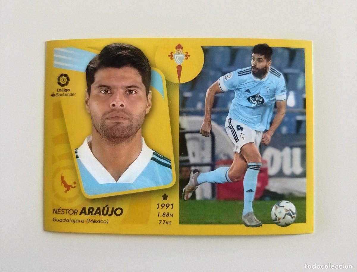Cartes &agrave; collectionner de Football: Ara&uacute;jo 10 SIN PEGAR NUNCA PEGADO RC Celta Vigo Liga Ediciones Este 21 22 / 2021 2022