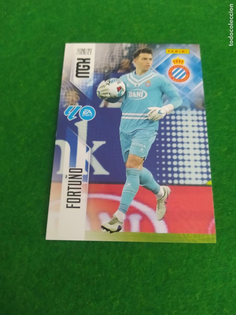 Fu&szlig;ball-Sticker: MEGACRACKS 2026 2027 MGK 26 27 NUEVO - ESPANYOL N&ordm; 165 FORTU&Ntilde;O
