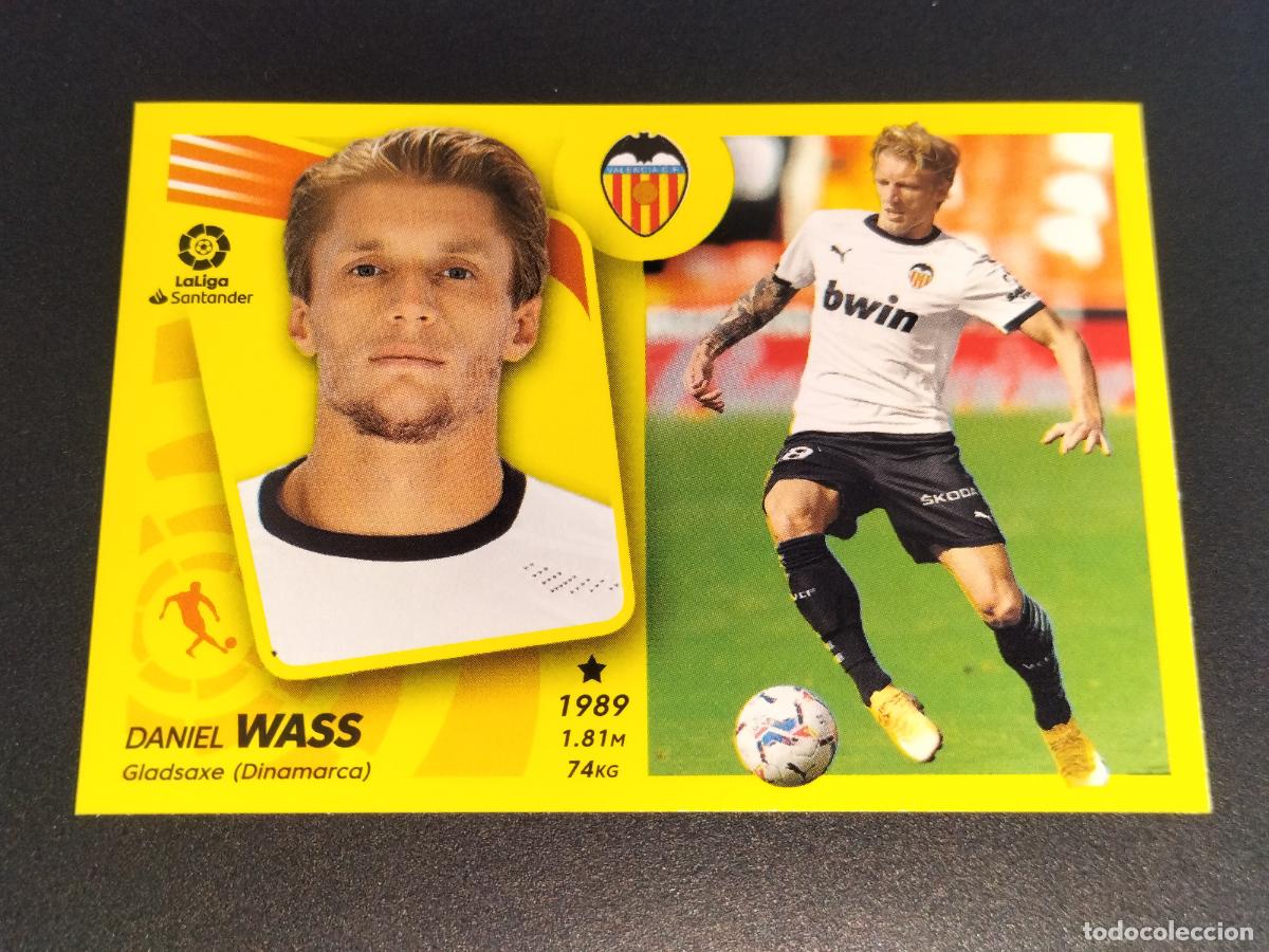 Figurine di Calcio: N&ordm; 12 B DANIEL WASS VALENCIA CROMOS LALIGA SANTANDER ESTE LIGA 2021 2022 21 22 PANINI