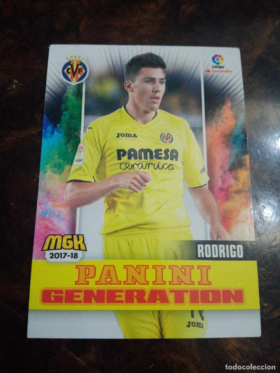 Figurine di Calcio: ROOKIE RODRI PANINI GENERATION VILLARREAL 17 18 MGK 2017 2018 MEGACRACKS
