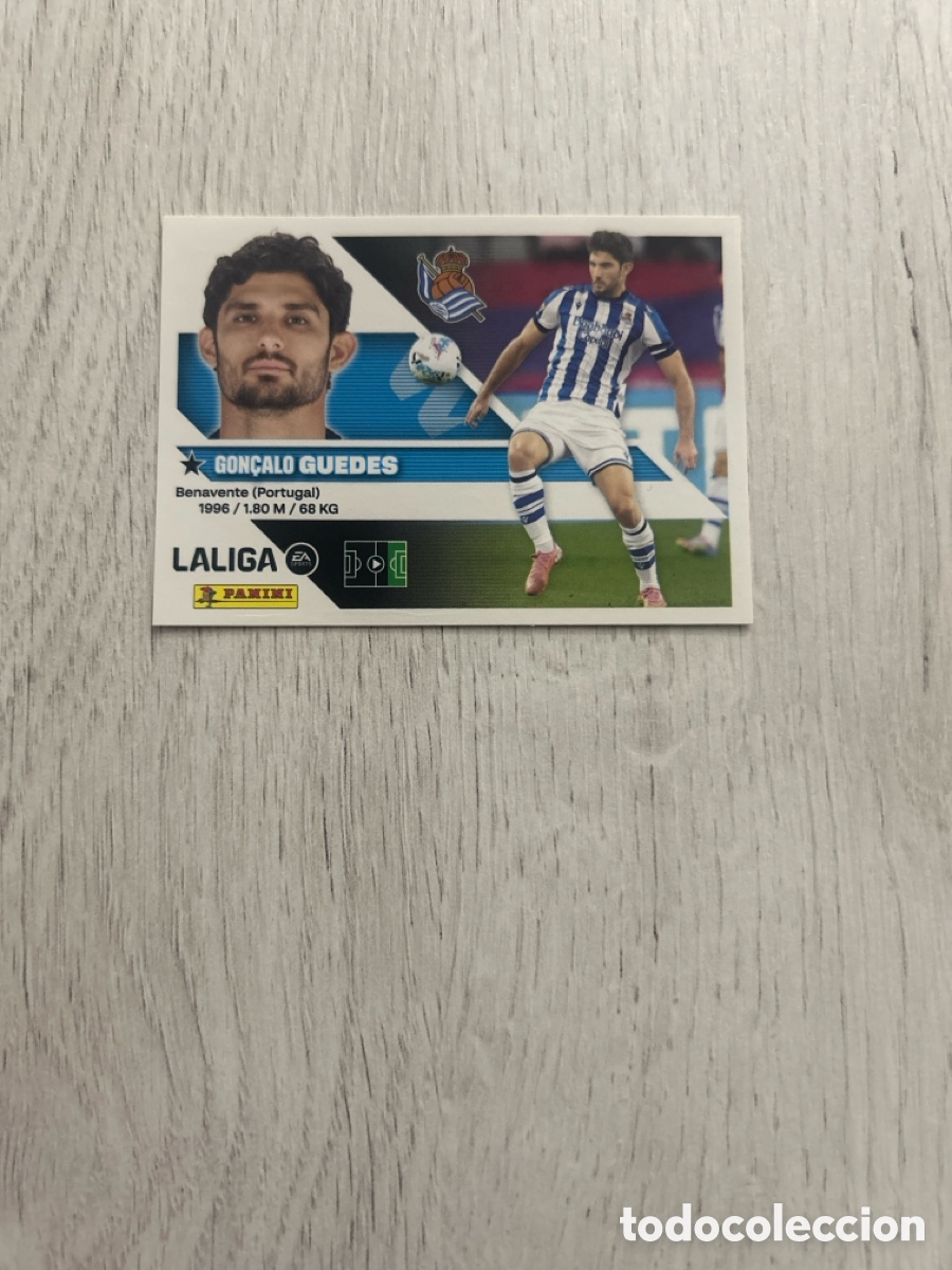 Figurine di Calcio: Guedes 18 Real Sociedad Liga Este 2026/27 26-27 Panini