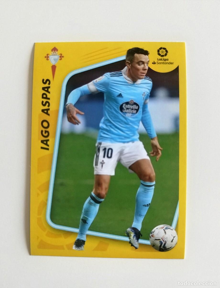 Figurine di Calcio: Iago Aspas 3 SIN PEGAR NUNCA PEGADO RC Celta Vigo Liga Ediciones Este 21 22 / 2021 2022