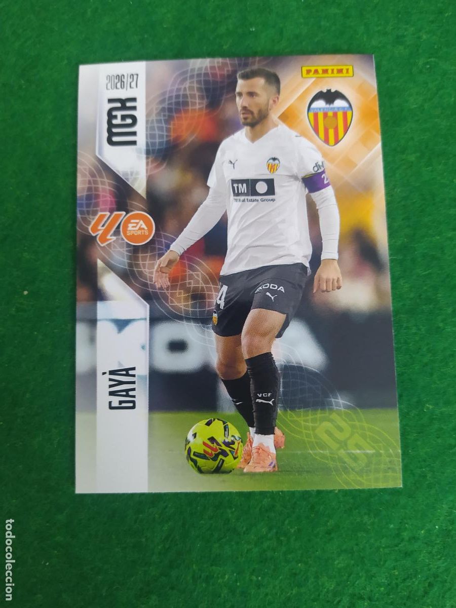 Fu&szlig;ball-Sticker: MEGACRACKS 2026 2027 MGK 26 27 NUEVO - VALENCIA N&ordm; 351 GAYA