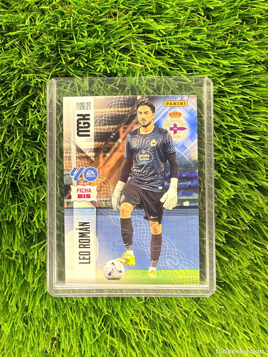 Football Stickers: N&ordm; 129BIS Leo Rom&aacute;n Fichas Bis RC Deportivo Megacracks 26 27