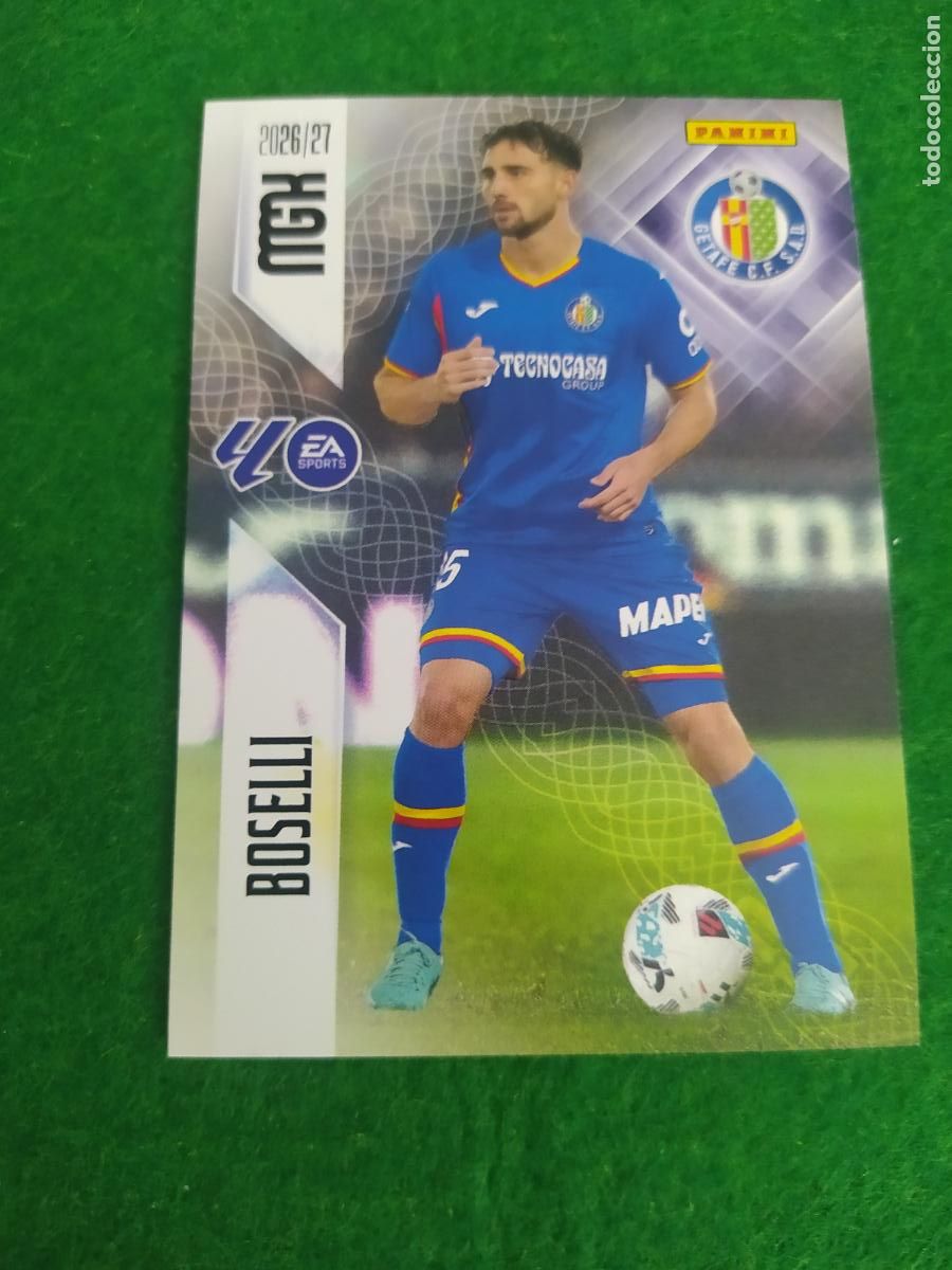 Cromos de Futebol: MEGACRACKS 2026 2027 MGK 26 27 NUEVO - GETAFE N&ordm; 186 BOSELLI