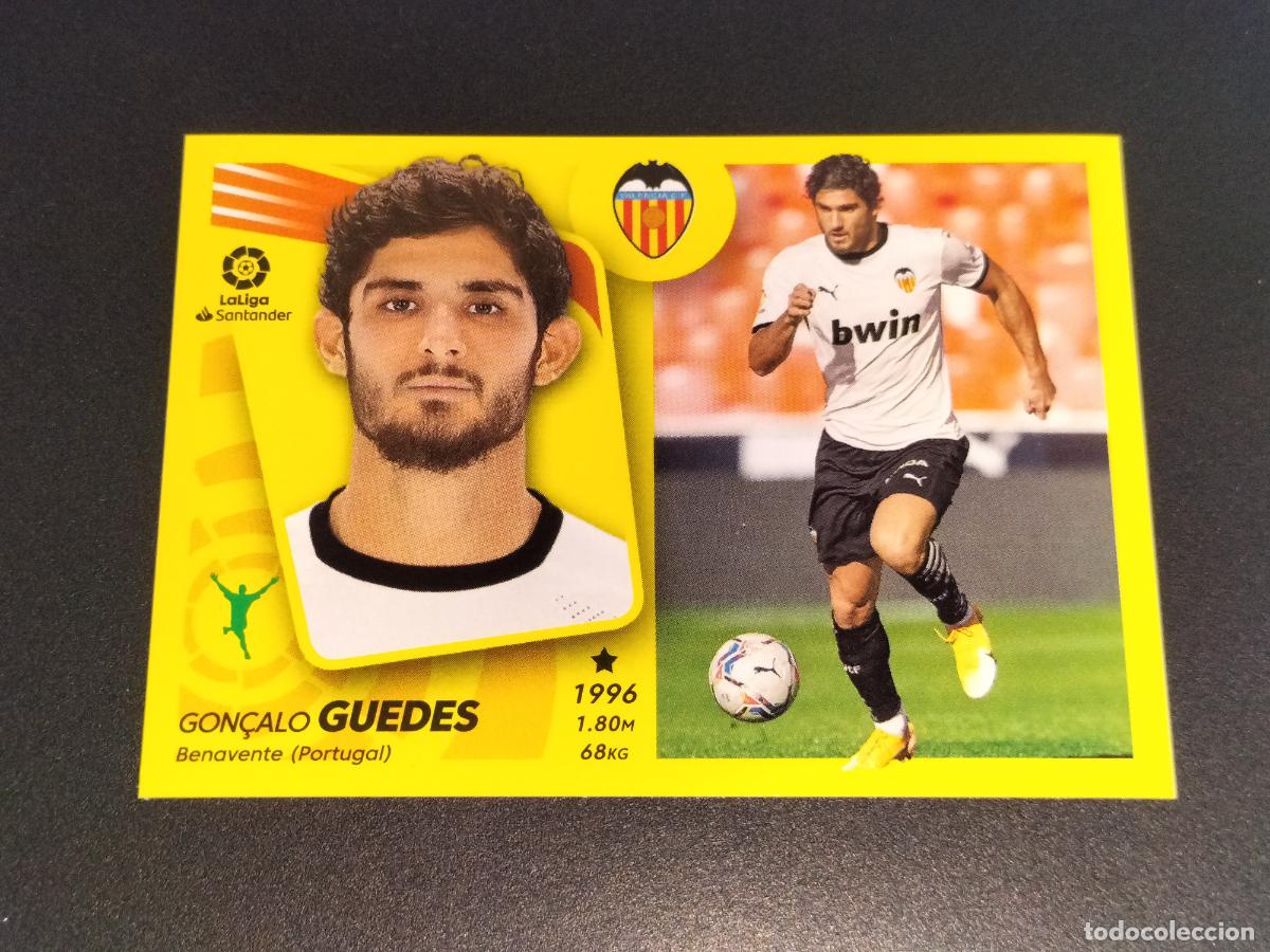 Cromos de Futebol: N&ordm; 17 GON&Ccedil;ALO GUEDES VALENCIA CROMOS LALIGA SANTANDER ESTE LIGA 2021 2022 21 22 PANINI