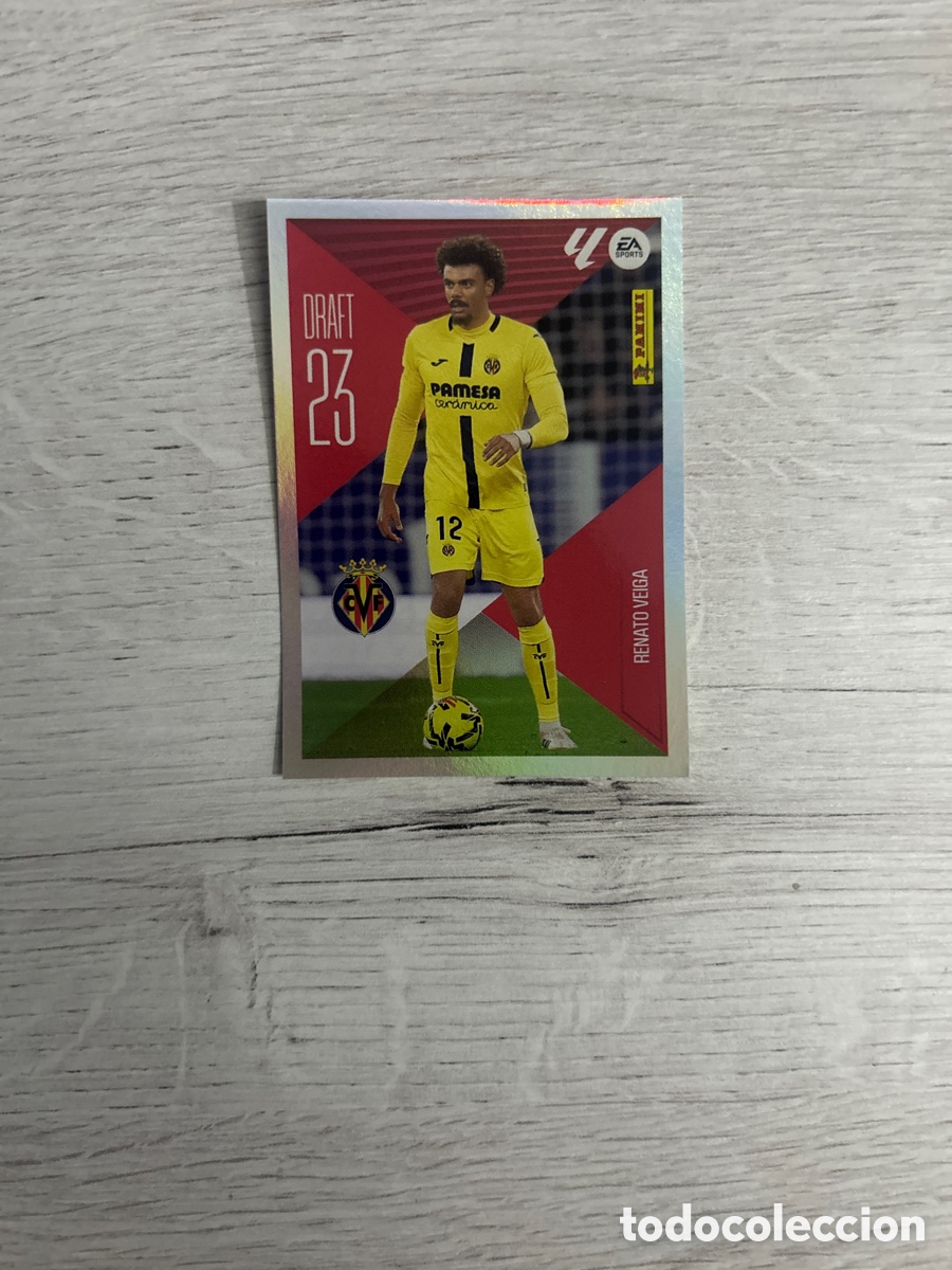 Football Stickers: Renato Veiga 20 Villarreal Draft 23 Liga Este 2026/27 26-27 Panini