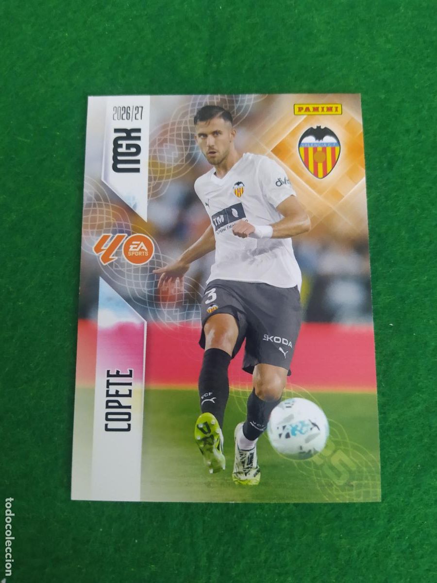 Football Stickers: MEGACRACKS 2026 2027 MGK 26 27 NUEVO - VALENCIA N&ordm; 349 COPETE