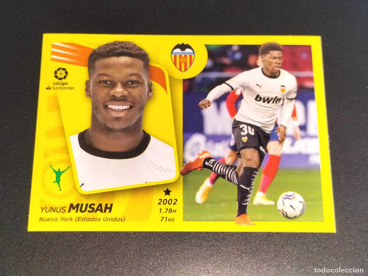 Cartes &agrave; collectionner de Football: N&ordm; 18 YUNUS MUSAH VALENCIA CROMOS LALIGA SANTANDER ESTE LIGA 2021 2022 21 22 PANINI