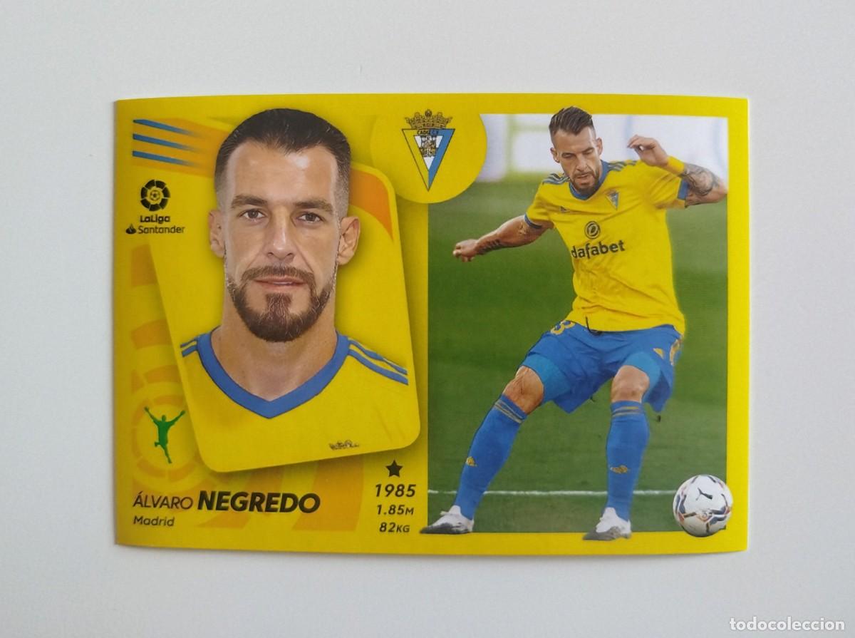 Cartes &agrave; collectionner de Football: Negredo 20 SIN PEGAR NUNCA PEGADO C&aacute;diz CF Liga Ediciones Este 21 22 / 2021 2022