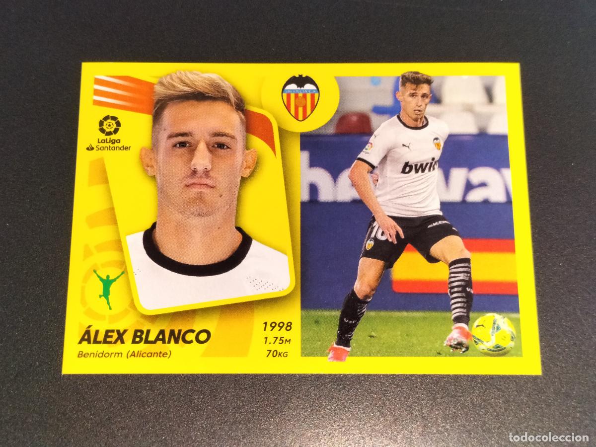 Cartes &agrave; collectionner de Football: N&ordm; 20 A ALEX BLANCO VALENCIA CROMOS LALIGA SANTANDER ESTE LIGA 2021 2022 21 22 PANINI
