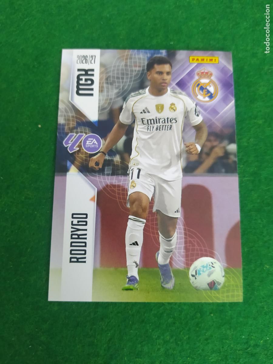 Football Stickers: MEGACRACKS 2026 2027 MGK 26 27 NUEVO - REAL MADRID N&ordm; 231 RODRYGO
