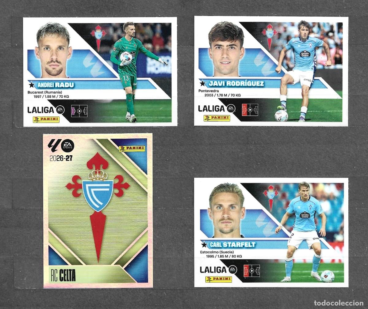 Cromos de Futebol: Liga este 26/27 - Lote Variado - RC Celta