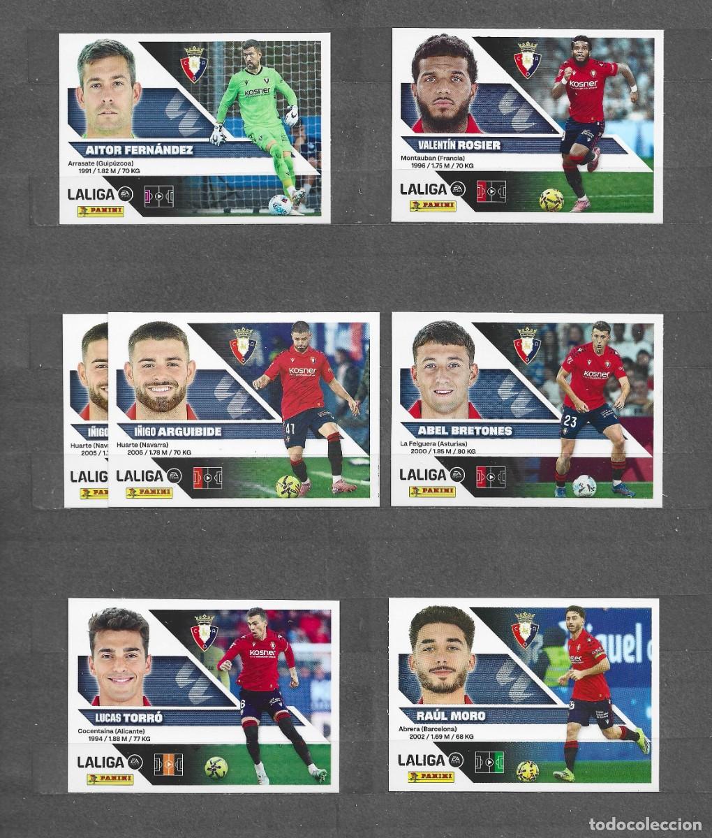 Football Stickers: Liga este 26/27 - Lote Variado - CA Osasuna