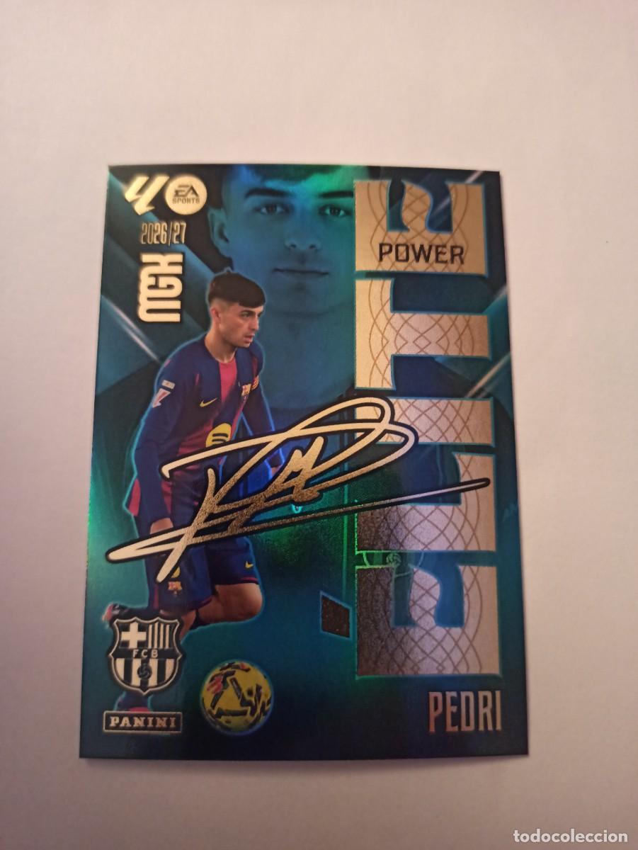 Football Stickers: Pedri 15P 15 P - Barcelona - ELITE POWER - MEGACRACKS 2026 2027 - 26 27 - MGK - PANINI