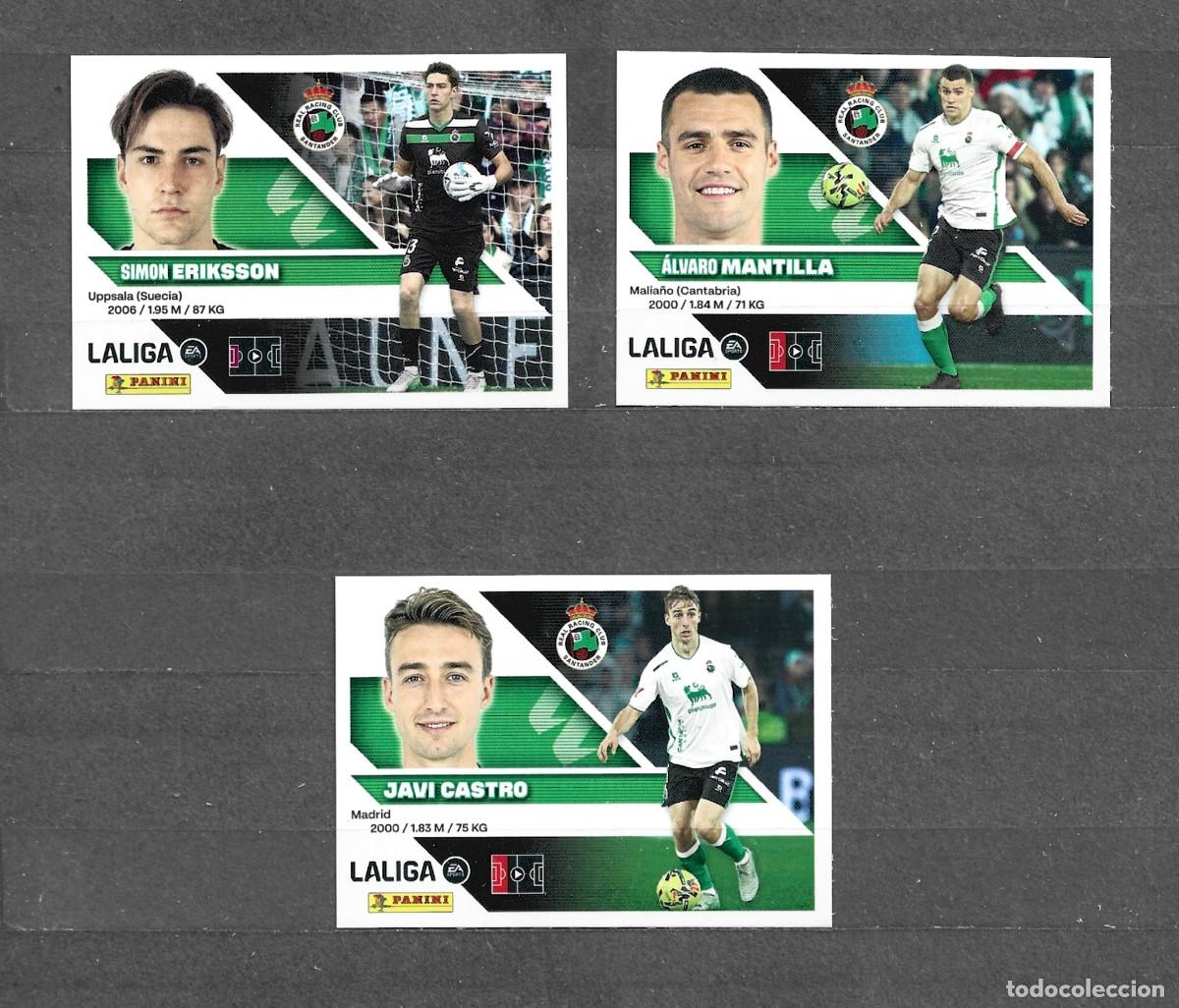 Football Stickers: Liga este 26/27 - Lote Variado - R. Racing Club