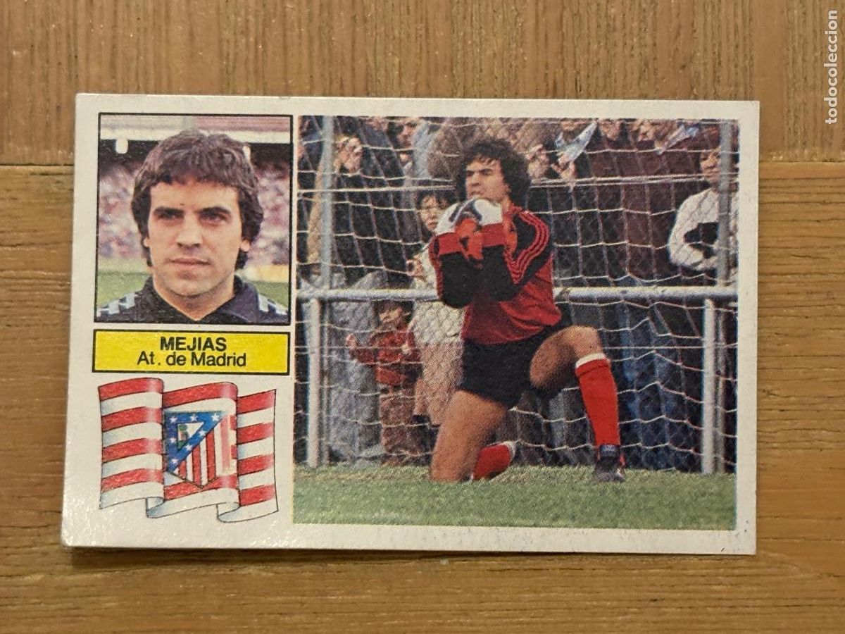 Cartes &agrave; collectionner de Football: 44. CROMO LIGA ESTE SIN PEGAR 1982-83 82-83 MEJIAS ATLETICO DE MADRID