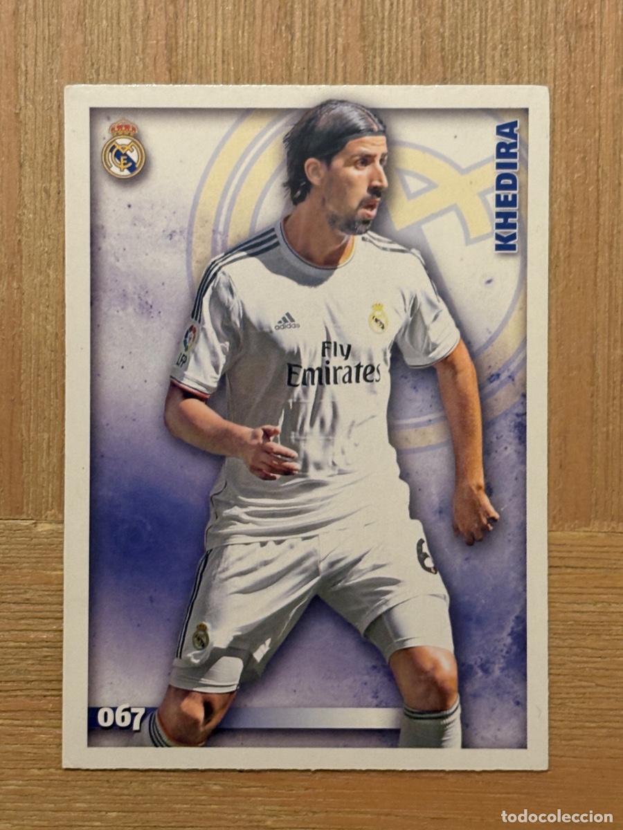 Cromos de f&uacute;tbol: 44. CROMO MUNDICROMO FICHAS LIGA 2015 REAL MADRID KHEDIRA N 67