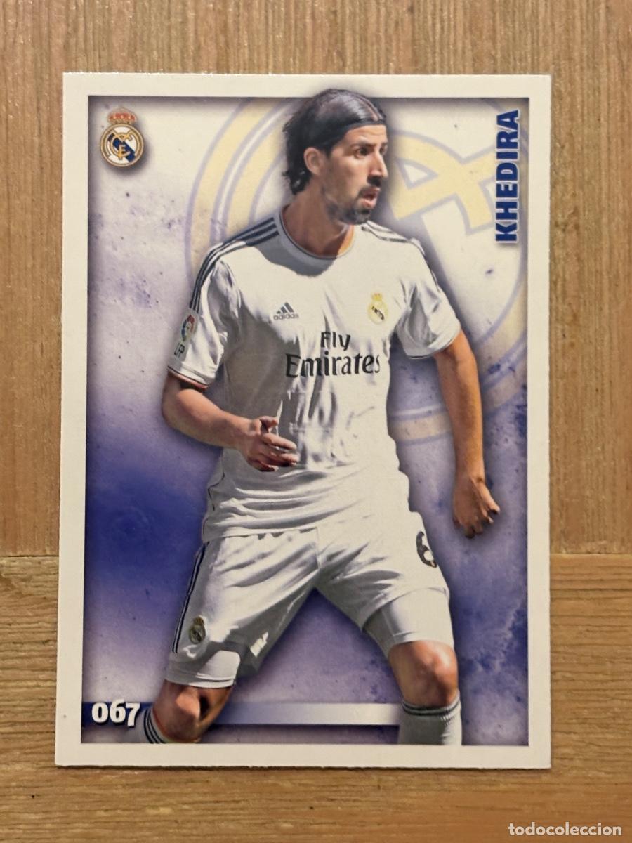 Cromos de f&uacute;tbol: 44. CROMO MUNDICROMO FICHAS LIGA 2015 REAL MADRID KHEDIRA N 67