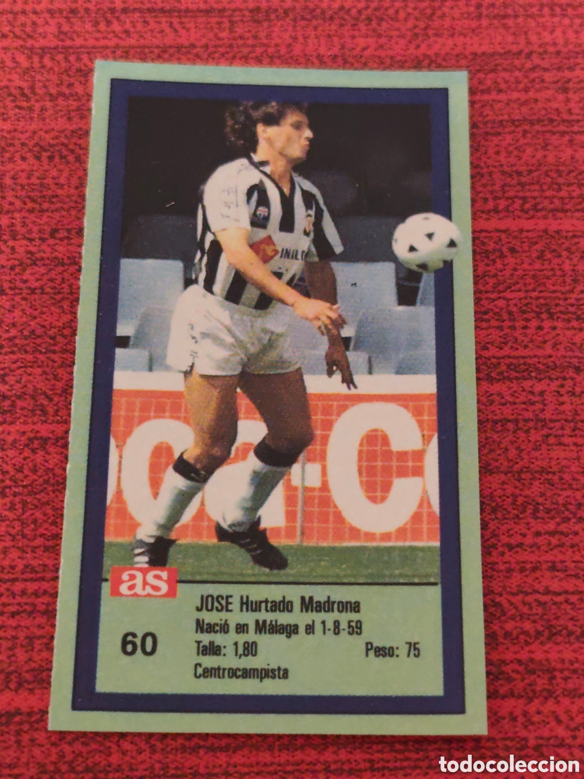 Cartes &agrave; collectionner de Football: 60 JOSE CASTELL&Oacute;N ASES DE LA LIGA 1989 1990 DIARIO AS