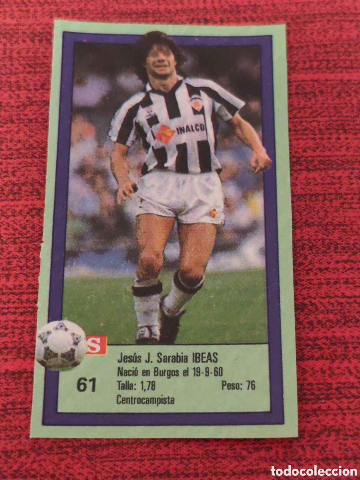 Cartes &agrave; collectionner de Football: 61 IBEAS CASTELL&Oacute;N ASES DE LA LIGA 1989 1990 DIARIO AS