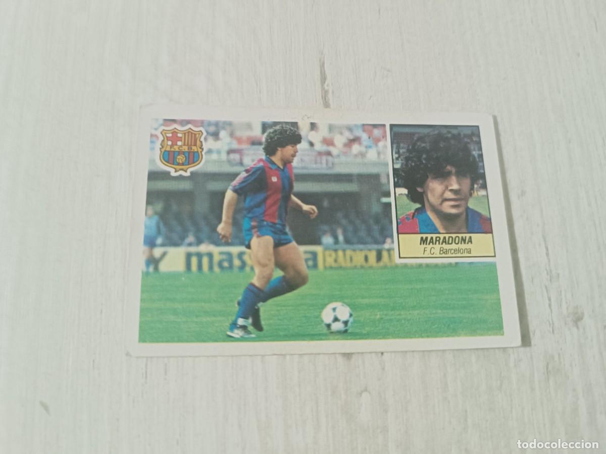 Fu&szlig;ball-Sticker: MARADONA SIN PEGAR LIGA ESTE 84 85