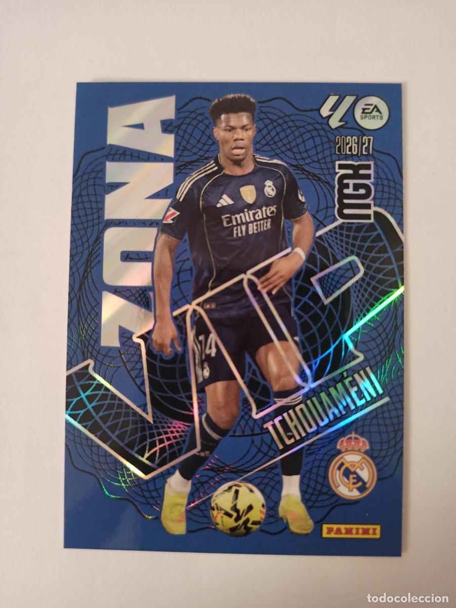 Cromos de f&uacute;tbol: Tchouameni 405 - R. Madrid - ZONA VIP - MEGACRACKS 2026 2027 - 26 27 - MGK