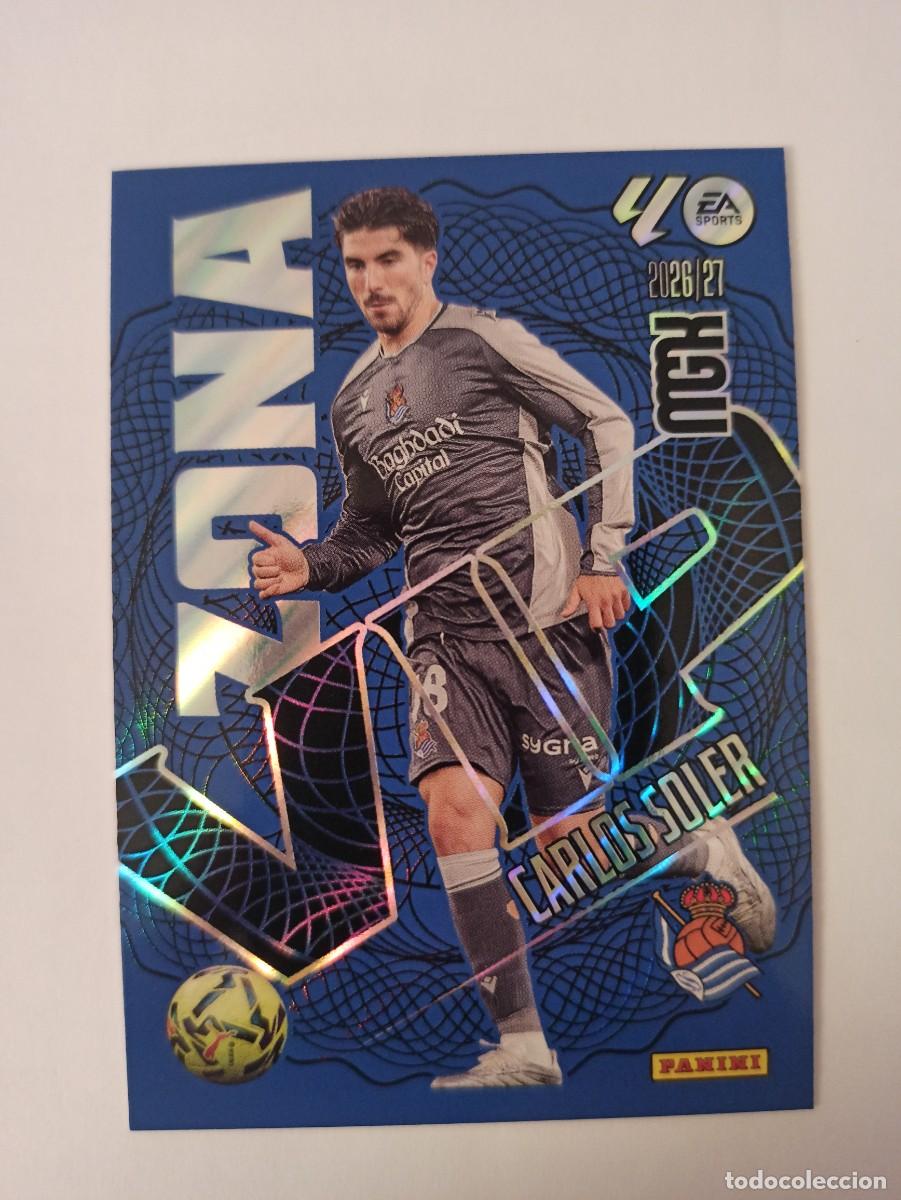Fu&szlig;ball-Sticker: Carlos Soler 390 - R. Sociedad - ZONA VIP - MEGACRACKS 2026 2027 - 26 27 - MGK