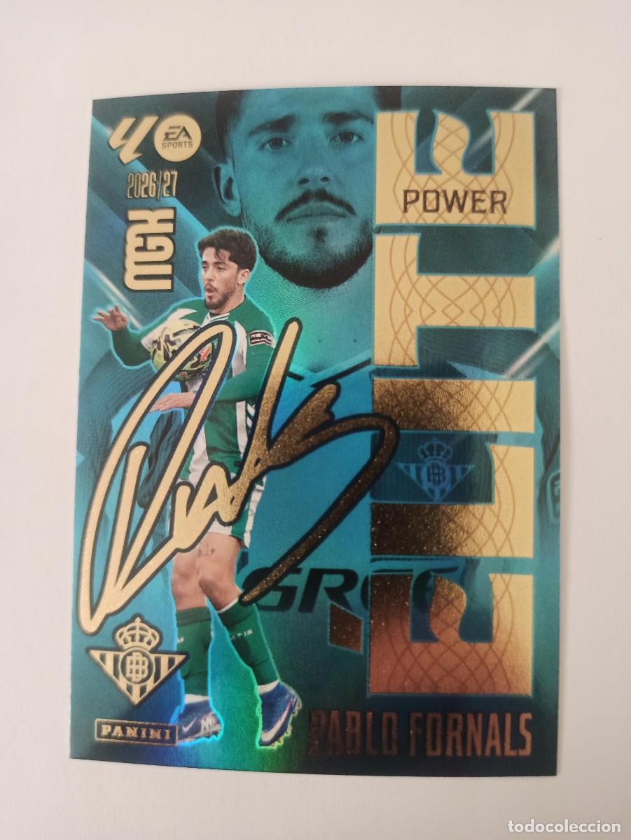 Fu&szlig;ball-Sticker: Pablo Fornals 14P 14 P - Villarreal - ELITE POWER - MEGACRACKS 2026 2027 - 26 27 - MGK - PANINI