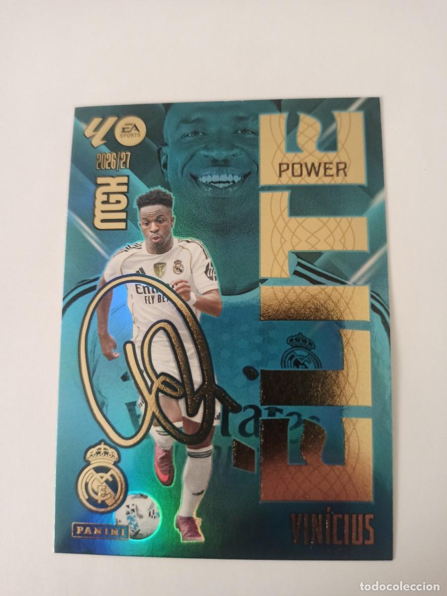 Fu&szlig;ball-Sticker: Vinicius 18P 18 P - R. Madrid - ELITE POWER - MEGACRACKS 2026 2027 - 26 27 - MGK - PANINI