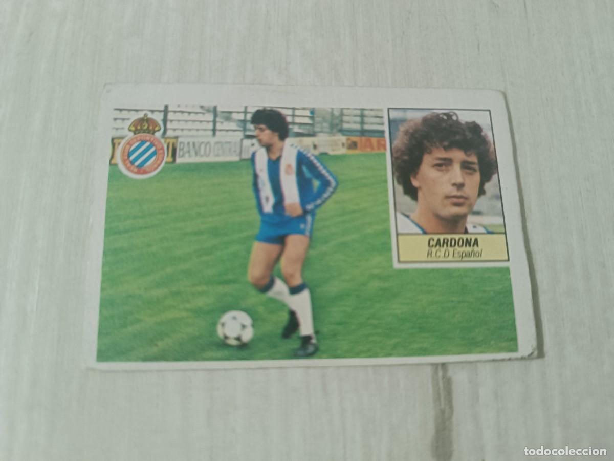 Fu&szlig;ball-Sticker: CARDONA FICHAJE 1 SIN PEGAR LIGA ESTE 84 85